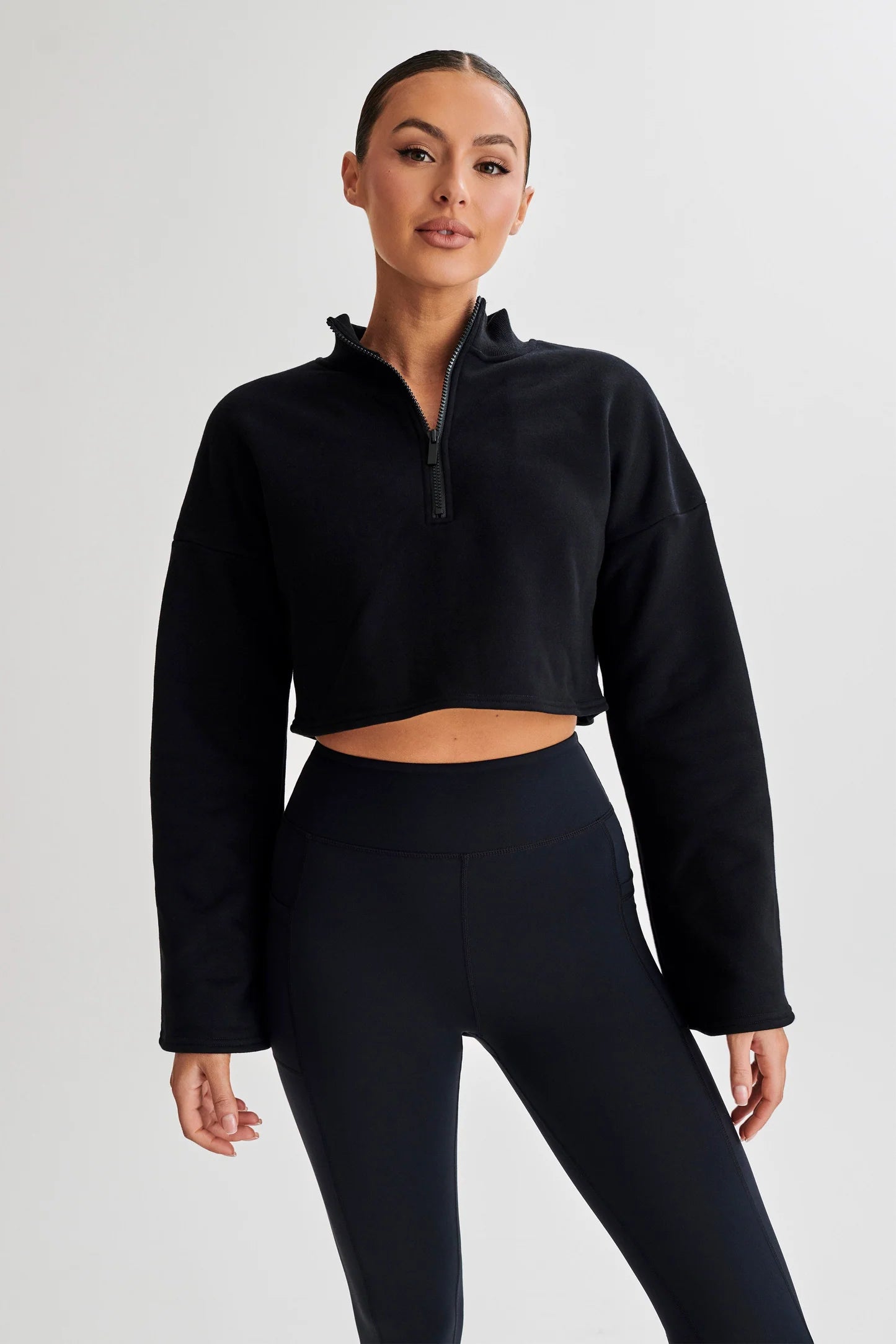 Zip Flared Active Jumper